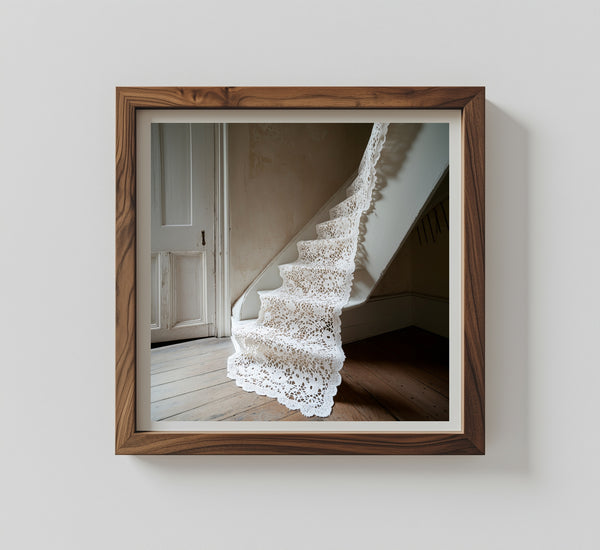 Lace staircase