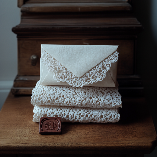 Lace envelopes